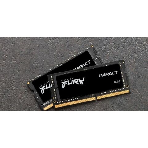 Модуль памяти для ноутбука SoDIMM DDR4 32GB (2x16GB) 3200 MHz Impact Kingston Fury (ex.HyperX) (KF432S20IBK2/32) - Нулевой остаток (Feed)  - Нулевой остаток (Feed) 