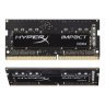 Модуль памяти для ноутбука SoDIMM DDR4 32GB (2x16GB) 3200 MHz Impact Kingston Fury (ex.HyperX) (KF432S20IBK2/32)