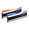 Модуль памяти для компьютера DDR5 32GB (2x16GB) 6800 Trident Z5 RGB Silver G.Skill (F5-6800J3445G16GX2-TZ5RS)