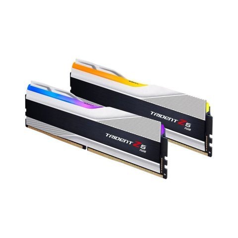 Модуль памяти для компьютера DDR5 32GB (2x16GB) 6800 Trident Z5 RGB Silver G.Skill (F5-6800J3445G16GX2-TZ5RS) - Нулевой остаток (Feed)  - Нулевой остаток (Feed) 