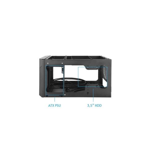 Корпус для ПК Chieftec PRO CUBE MINI (CN-01B-OP) - Корпуса - Корпуса