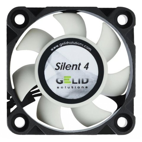 Кулер для корпуса Gelid Solutions Silent 4 40 mm (FN-SX04-42) - Вентиляторы к корпусам  - Вентиляторы к корпусам 