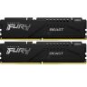 Модуль памяти для компьютера DDR5 64GB (2x32GB) 6000 MHz Beast Black XMP Kingston Fury (ex.HyperX) (KF560C30BBK2-64)