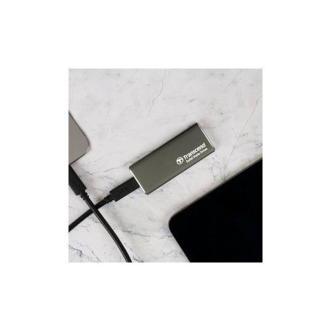 Накопитель SSD USB-C 500GB Transcend (TS500GESD265C) - Нулевой остаток (Feed)  - Нулевой остаток (Feed) 