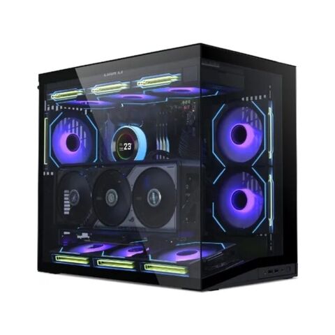 Корпус для ПК Lian Li O11 Dynamic Mini V2, Black (G99.O11DMIV2X.00) - Корпуса  - Корпуса 