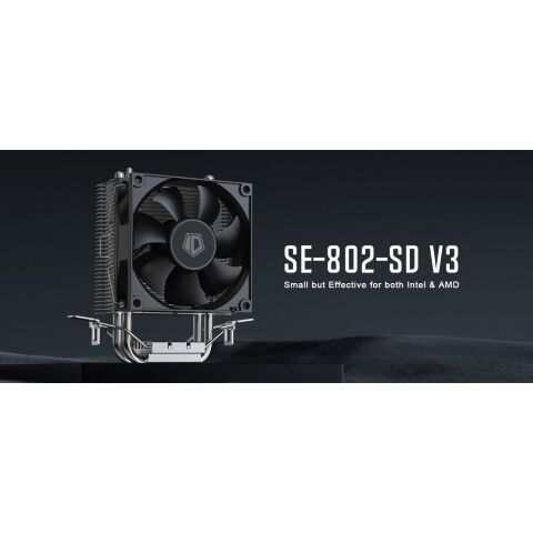 Кулер для процессора ID-Cooling SE-802-SD V3 - Кулеры к процессорам  - Кулеры к процессорам 
