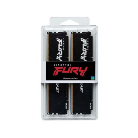 Модуль памяти для компьютера DDR5 32GB (2x16GB) 6000 MHz Fury Beast Black Kingston Fury (ex.HyperX) (KF560C36BBE2K2-32) - Модули памяти для компьютера  - Модули памяти для компьютера 