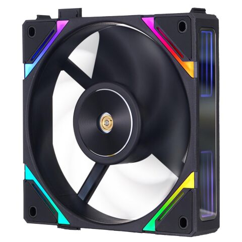 Кулер для корпуса 1stPlayer XF7 Black (XF7-BK-1IN1) - Вентиляторы к корпусам  - Вентиляторы к корпусам 