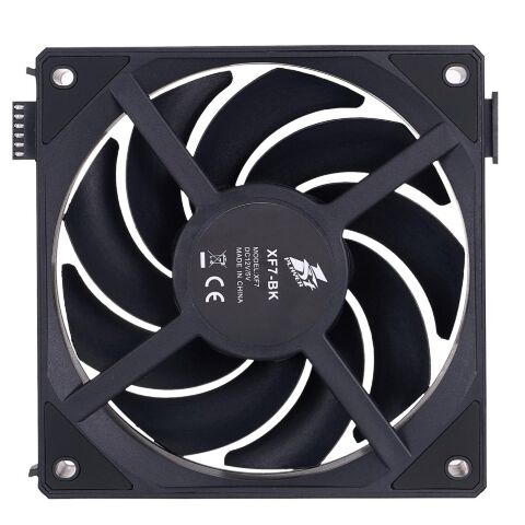 Кулер для корпуса 1stPlayer XF7 Black (XF7-BK-1IN1) - Вентиляторы к корпусам  - Вентиляторы к корпусам 