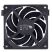 Кулер для корпуса 1stPlayer XF7 Black (XF7-BK-1IN1) - Вентиляторы к корпусам  - Вентиляторы к корпусам 