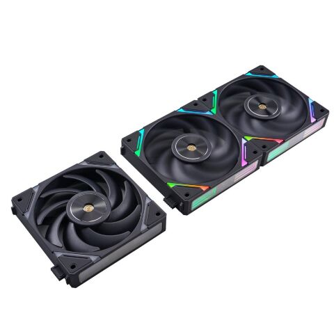 Кулер для корпуса 1stPlayer XF7 Black (XF7-BK-1IN1) - Вентиляторы к корпусам  - Вентиляторы к корпусам 