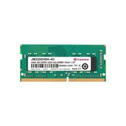Модуль памяти для ноутбука SoDIMM DDR4 4GB 3200 MHz Transcend (JM3200HSH-4G)