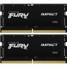 Модуль памяти для ноутбука SoDIMM DDR5 32GB (2x16GB) 6000 MHz Impact Kingston Fury (ex.HyperX) (KF560S38IBK2-32)