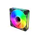 Кулер для корпуса Zezzio ZF-B120 ARGB - Нулевой остаток (Feed)  - Нулевой остаток (Feed) 