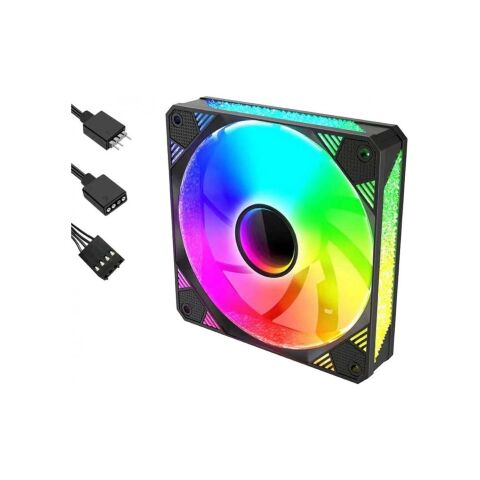 Кулер для корпуса Zezzio ZF-B120 ARGB - Нулевой остаток (Feed)  - Нулевой остаток (Feed) 