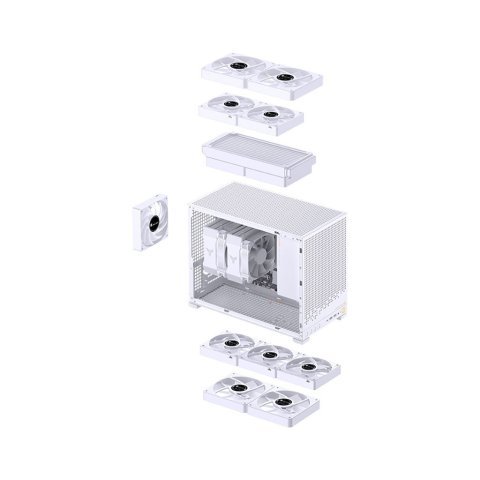 Корпус JONSBO D32 PRO White - Нулевой остаток (Feed)  - Нулевой остаток (Feed) 