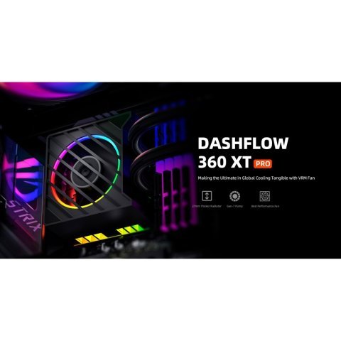 Система жидкостного охлаждения ID-Cooling DASHFLOW 360 XT PRO - Нулевой остаток (Feed)  - Нулевой остаток (Feed) 