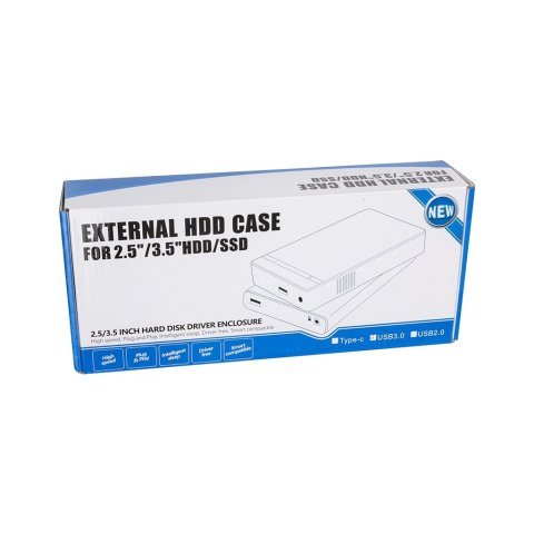 Карман внешний PowerPlant HDD 2.5" USB3.0 (HC380213) - Нулевой остаток (Feed)  - Нулевой остаток (Feed) 