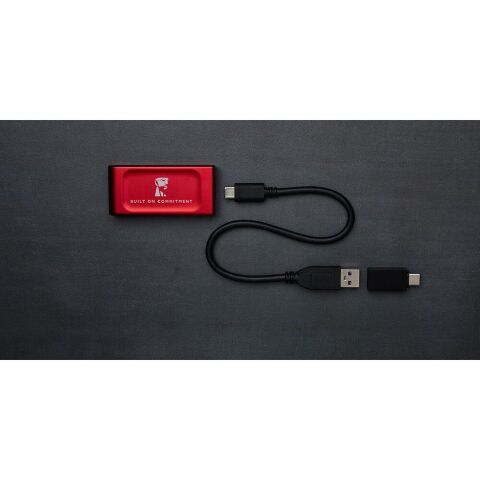 Накопитель SSD USB Type-C 1TB XS1000 Kingston (SXS1000R/1000GA) - Внутренние SSD  - Внутренние SSD 