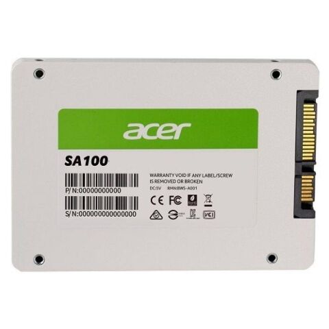 Накопитель SSD 2.5" 240GB SA100 Acer (BL.9BWWA.102) - Внутренние SSD  - Внутренние SSD 