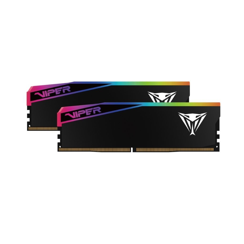 Модуль памяти для компьютера DDR5 32GB (2x16GB) 6000 MHz Viper Elite 5 Ultra RGB Patriot (VEUR532G6028K)