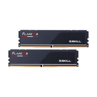Модуль памяти для компьютера DDR5 48GB (2x24GB) 6000 MHz Flare X5 Matte Black G.Skill (F5-6000J3036F24GX2-FX5)