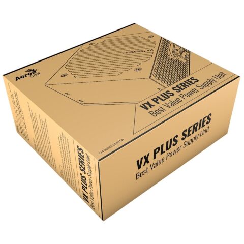 Блок питания AeroCool 500W VX PLUS 500 (4713105962758) - Нулевой остаток (Feed)  - Нулевой остаток (Feed) 