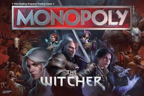 Монополия настольная игра The Witcher Monopoly Ведьмак USA -   -