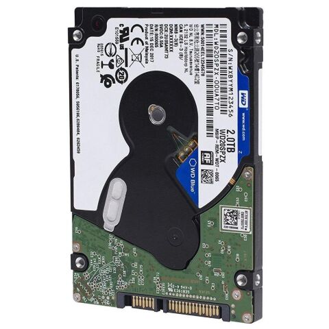 Жесткий диск для ноутбука 2.5" 2TB WD (WD20SPZX) - Нулевой остаток (Feed)  - Нулевой остаток (Feed) 