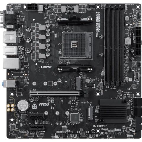 Материнская плата MSI PRO B550M-P - Системные (материнские) платы - Системные (материнские) платы