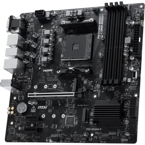 Материнская плата MSI PRO B550M-P - Системные (материнские) платы - Системные (материнские) платы