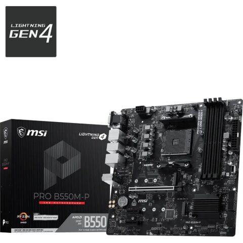 Материнская плата MSI PRO B550M-P - Системные (материнские) платы - Системные (материнские) платы