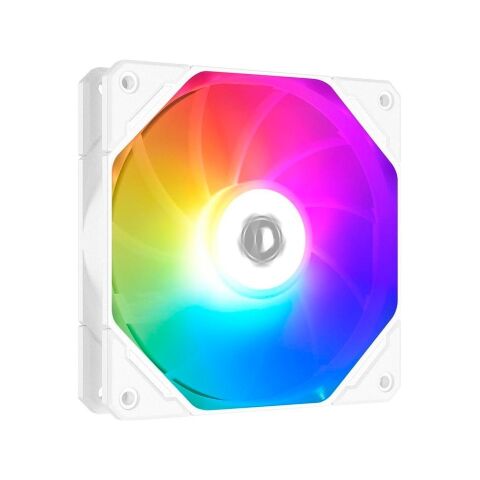 Кулер для корпуса ID-Cooling Вентилятор ID-Cooling TF-12025-Pro ARGB White (TF-12025-PRO-ARGB-WHITE) - Нулевой остаток (Feed)  - Нулевой остаток (Feed) 