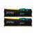 Модуль памяти для компьютера DDR5 32GB (2x16GB) 5200 MHz Beast RGB AM5 Black Kingston Fury (ex.HyperX) (KF552C36BBEAK2-32) - Нулевой остаток (Feed)  - Нулевой остаток (Feed)