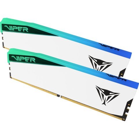 Модуль памяти для компьютера DDR5 48GB (2x24GB) 7000 MHz Viper Elite 5 RGB Patriot (PVER548G70C32KW) - Нулевой остаток (Feed)  - Нулевой остаток (Feed)