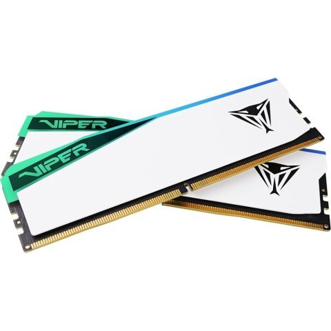 Модуль памяти для компьютера DDR5 48GB (2x24GB) 7000 MHz Viper Elite 5 RGB Patriot (PVER548G70C32KW) - Нулевой остаток (Feed)  - Нулевой остаток (Feed)