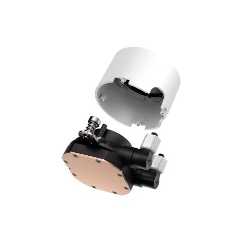 Система жидкостного охлаждения PcCooler DA240 ARGB WH - Нулевой остаток (Feed) - Нулевой остаток (Feed)