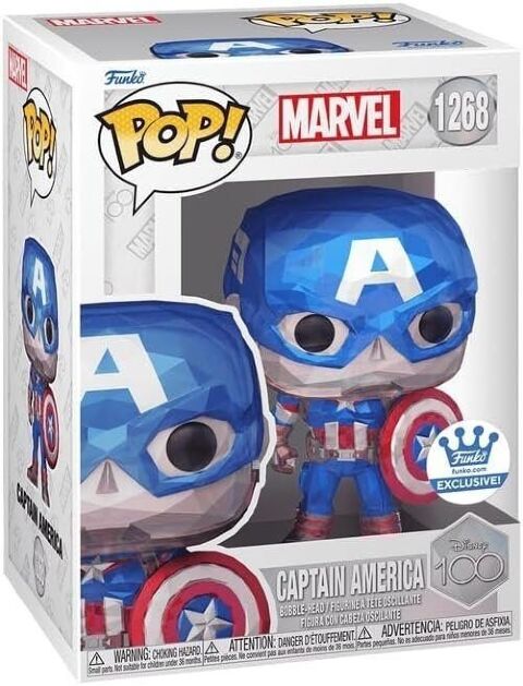 Фігурка Funko Marvel Captain America Facet фанко Капітан Америка Exclusive 1268 -   -  