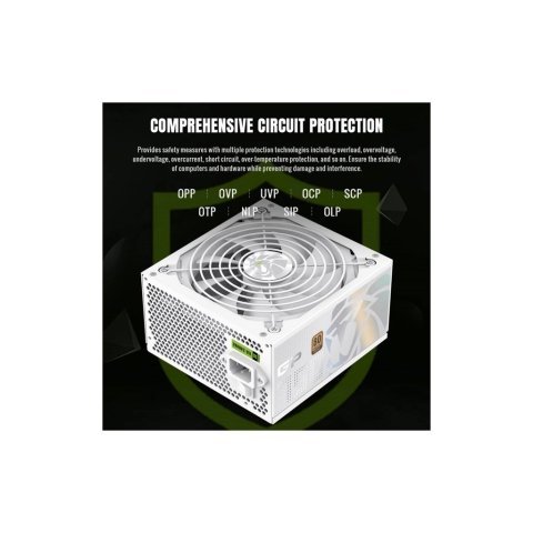 Блок питания Gamemax 750W (GP 750B WH) - Нулевой остаток (Feed)  - Нулевой остаток (Feed) 