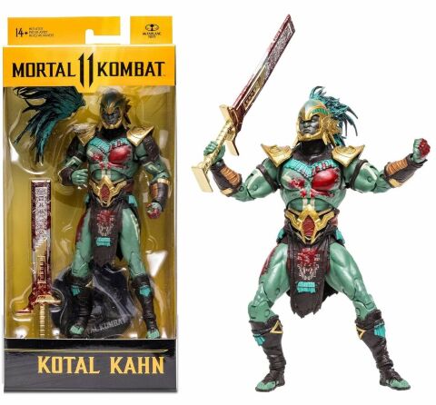 Фигурка McFarlane Mortal Kombat Kotal Kahn Bloody Action Figure 18 см. -   -  