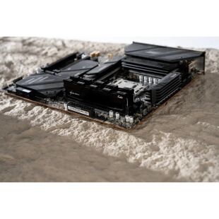 Модуль памяти для компьютера DDR5 16GB 6400 MHz Black Kudos eXceleram (EK50160643039C)