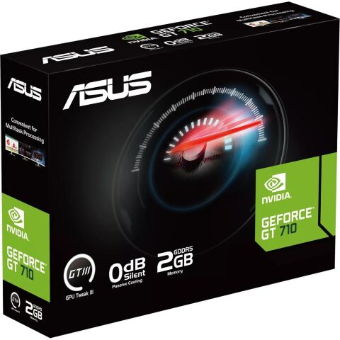 Видеокарта GeForce GT710 2048Mb ASUS (GT710-SL-2GD5-BRK-EVO) - Видеокарты  - Видеокарты 