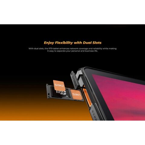 Планшет OUKITEL RT9 10.1" 6/256GB LTE Orange (6931940766838) - Нулевой остаток (Feed)  - Нулевой остаток (Feed) 