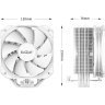 Кулер для процессора PcCooler PALADIN EX400S (PALADIN 400 WH)