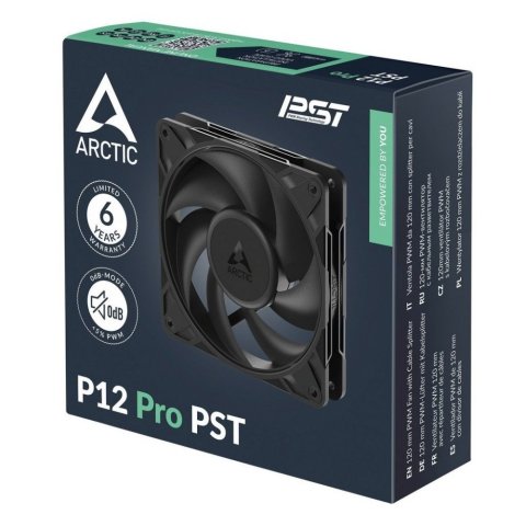 Кулер для корпуса Arctic P12 PRO PST (ACFAN00306A) - Вентиляторы к корпусам  - Вентиляторы к корпусам 