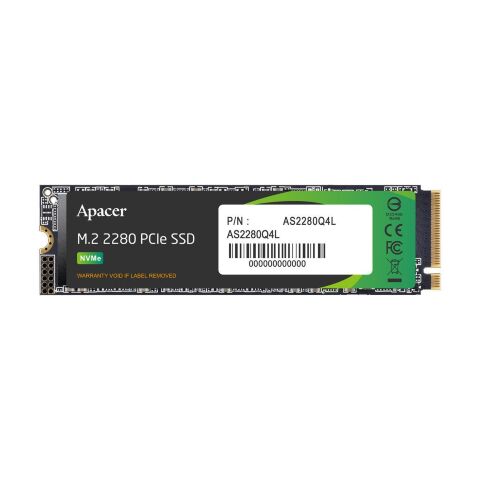 Накопитель SSD M.2 2280 1TB Apacer (AP1TBAS2280Q4L-1) - Внутренние SSD  - Внутренние SSD 