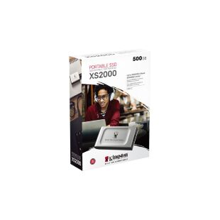 Накопитель SSD USB Type-C 500GB XS2000 Kingston (SXS2000/500GA)