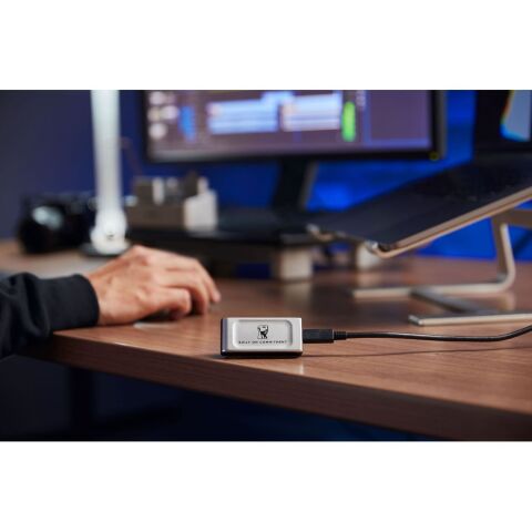 Накопитель SSD USB Type-C 500GB XS2000 Kingston (SXS2000/500GA) - Внутренние SSD  - Внутренние SSD 