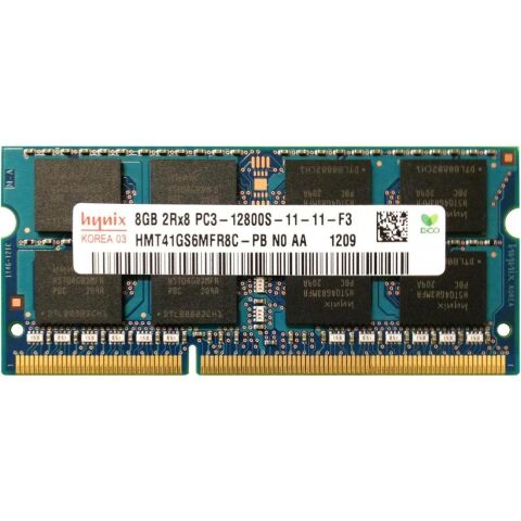 Модуль памяти для ноутбука SoDIMM DDR3 8GB 1600 MHz Oem Hynix (HMT41GS6MFR8C-PB) - Модули памяти к ноутбукам  - Модули памяти к ноутбукам 