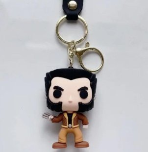 Брелок подвеска на рюкзак Marvel X-Men Wolverine 3D Keychain Росомаха Backpack